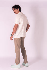 CAMISA BRAGA MARFIL