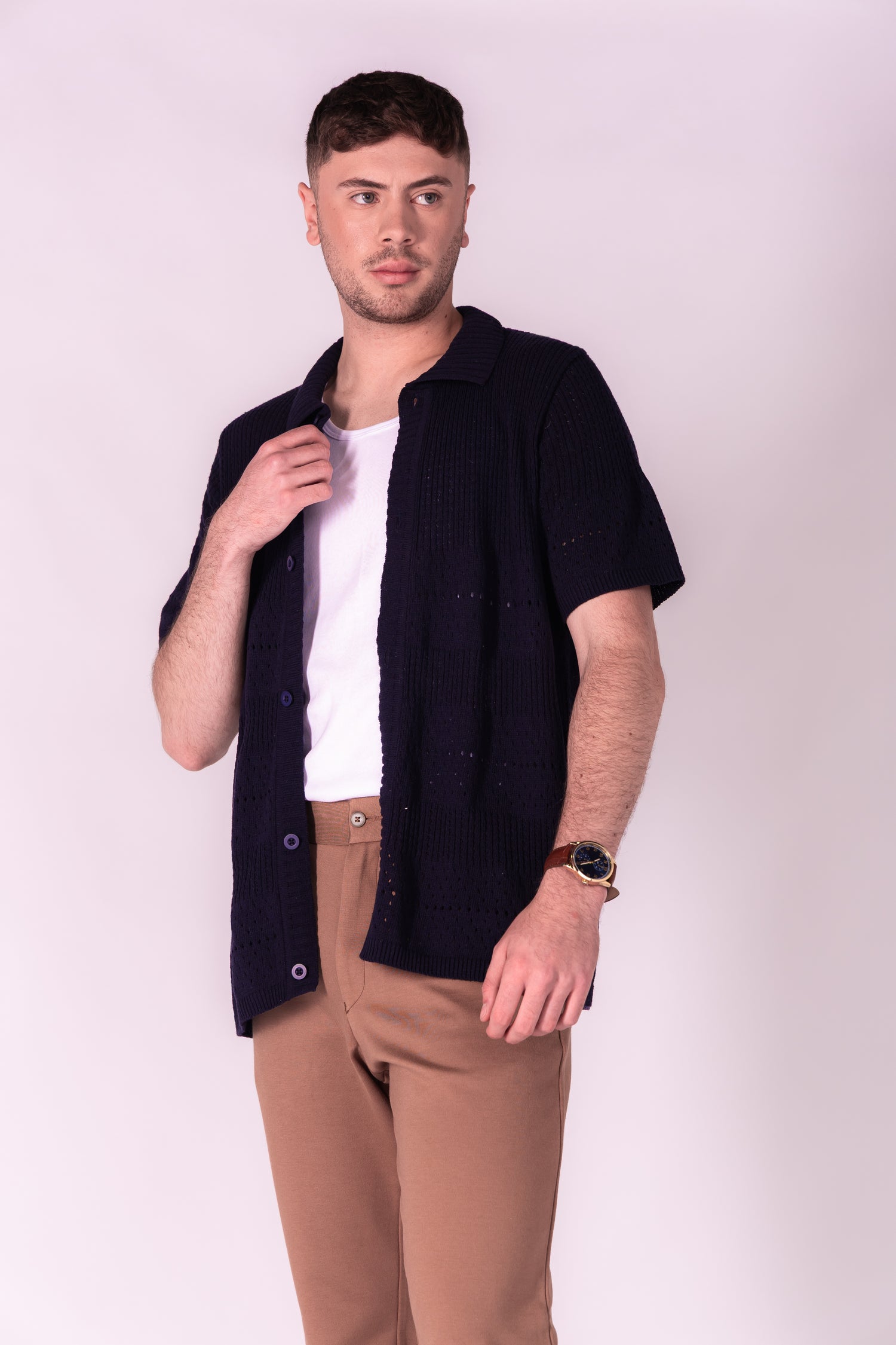 CAMISA BRAGA AZUL