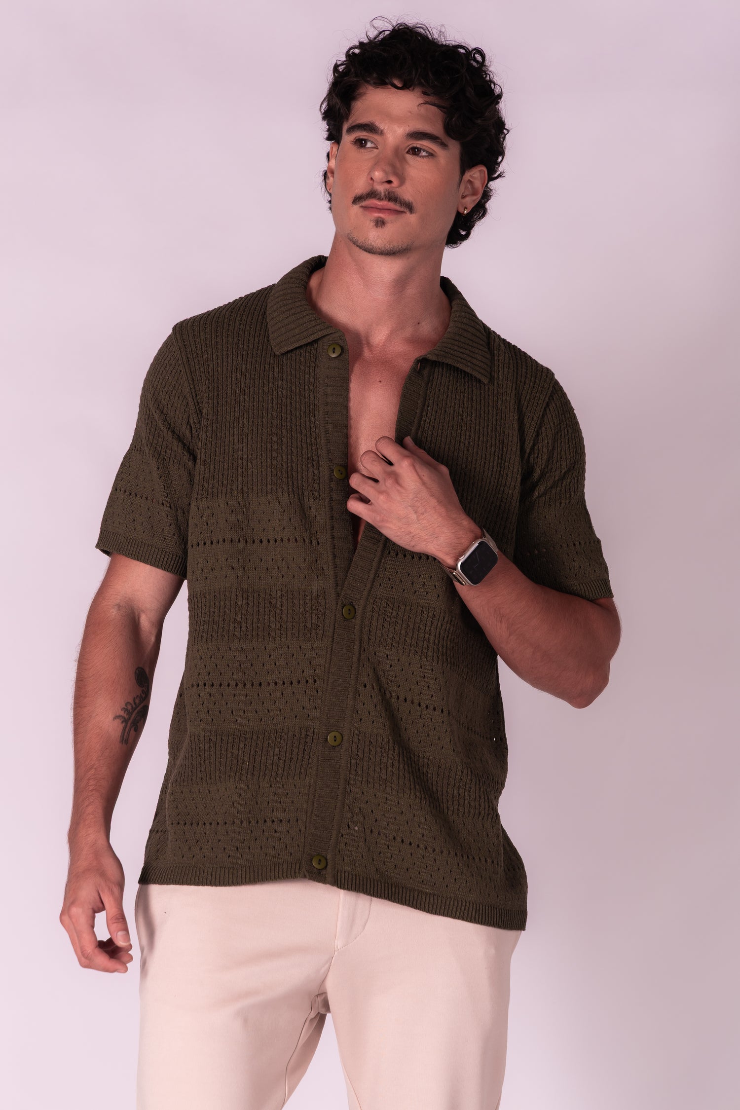 CAMISA BRAGA VERDE