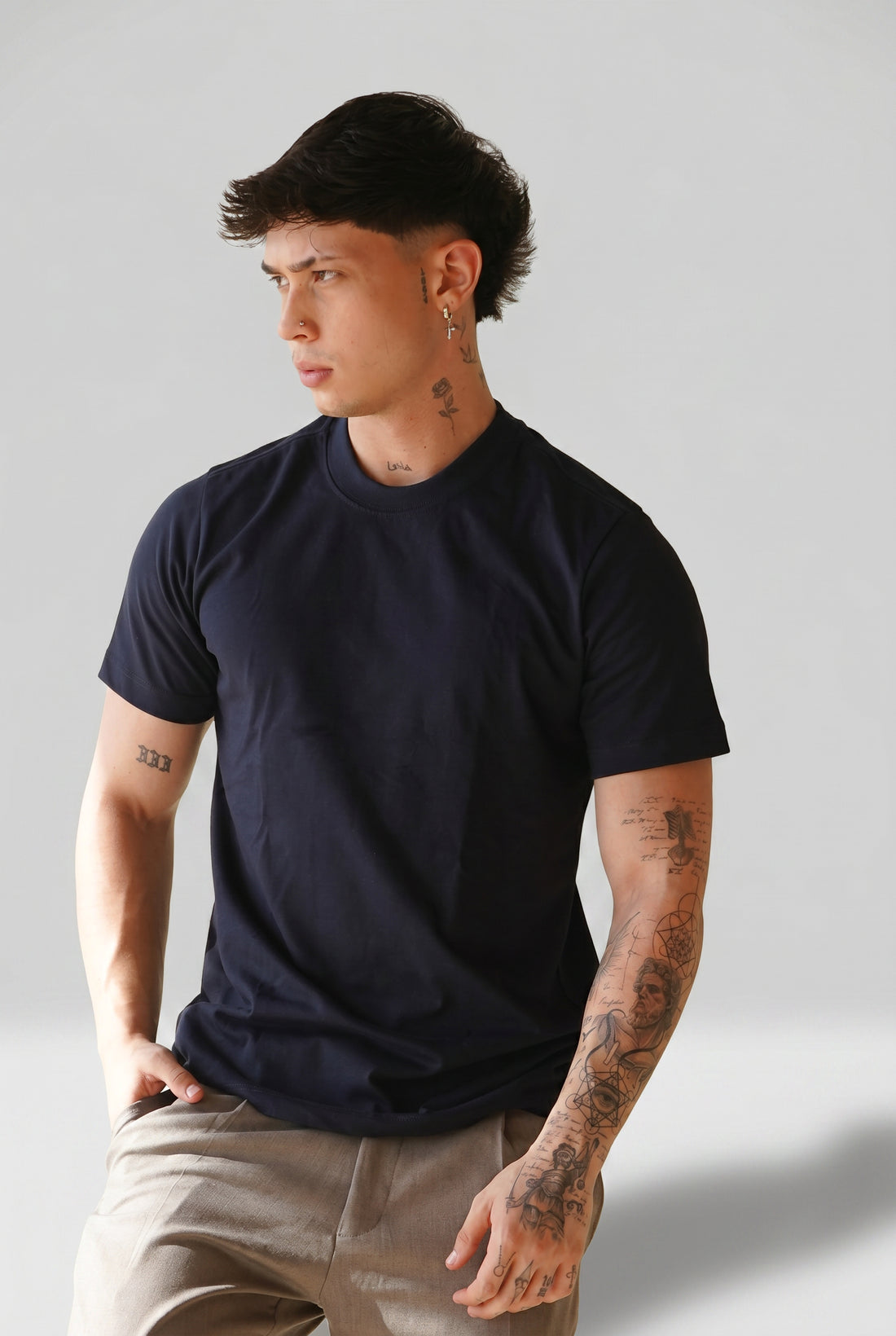 Camiseta heavy weight Manga corta
