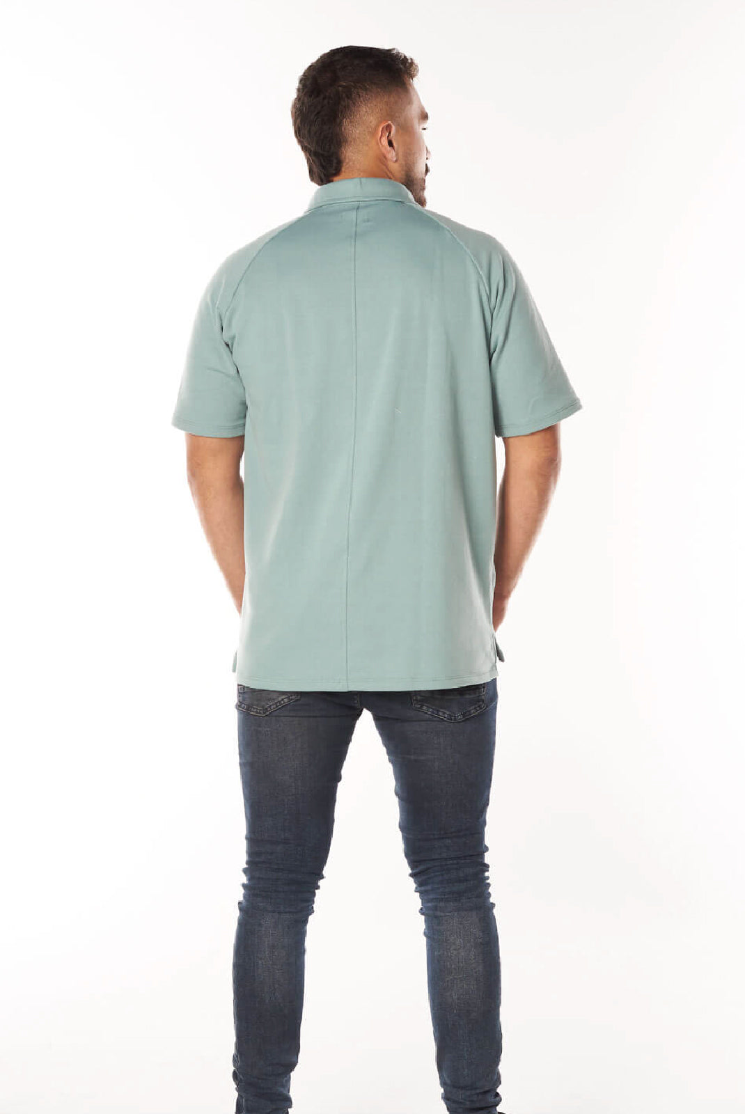 Polo Oversize Verde Menta